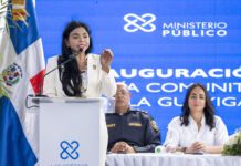 La Procuradora General inaugura la Fiscalía Comunitaria de La Guáyiga