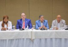 Diputados escuchan los detalles de la reformulación del Presupuesto 2025, de parte del ministro de Hacienda y Economía, Magín Díaz