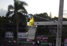 En primer semestre 2025, Edeeste puso en funcionamiento más de 15 mil luminarias