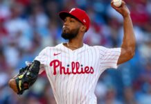 Sánchez (12K) luce como un as y Filis aseguran la serie ante Marineros