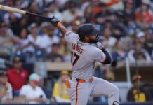 Gigantes estallan temprano con tres HR y propinan a S.D. cuarta derrota en fila