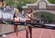 Velocista Marileidy Paulino corre este jueves en la final Liga Diamante