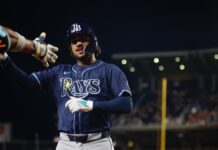 Pereira pega su 1er HR en G.L. en victoria de los Rays en D.C.