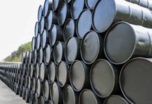 El petróleo de Texas baja un 0,22 %, hasta 57,95 dólares el barril