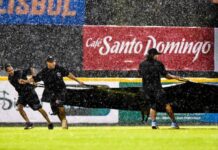 LIDOM pospone jornada del martes por tormenta Melissa