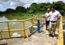 Fellito Suberví encabeza verificación técnica de los acueductos que serán rehabilitados para el beneficio de 3.7 millones de personas