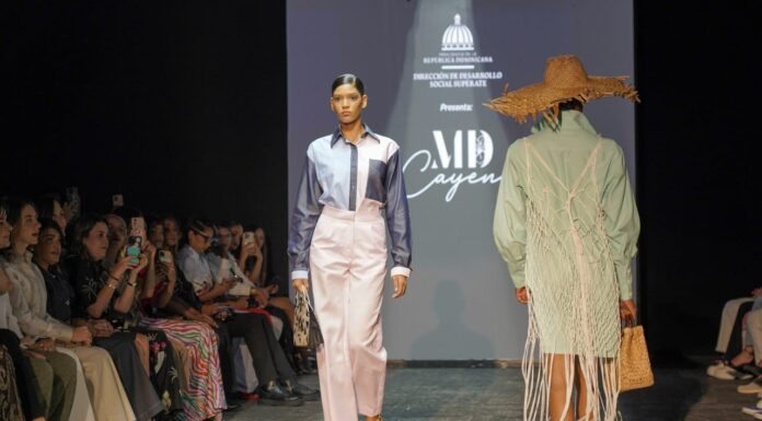 Presentan “Vestigio”, la nueva colección de la línea textil Cayena con accesorios de Manos Dominicanas