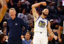 Steph Curry rescata a los Warriors ante los 50 puntos de Aaron Gordo