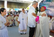 Abinader participa en emotiva ceremonia por la creación canónica de la diócesis de Stella Maris y la ordenación episcopal de monseñor Manuel Antonio Ruiz de la Rosa
