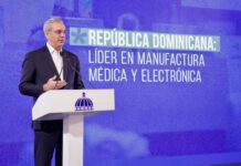 Abinader destaca que en RD operan 42 empresas de manufactura de equipos médicos