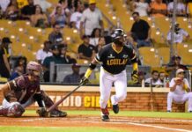 Alberto Rodríguez lidera victoria de las Águilas Cibaeñas sobre Gigantes