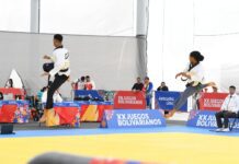 Taekwondo gana plata y bronce en Juegos Bolivarianos