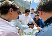 Fellito Suberví supervisa avances en trabajos cañada Guajimía