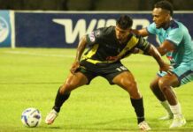 Salcedo FC y Moca FC empatan a dos en la jornada 15 de la LDF