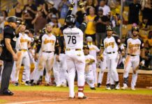 Los Rodríguez guían las Águilas sobre Gigantes y Urueta logra victoria 100