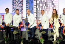 Abinader marca el inicio del mayor polo de inversión de SDE, con el primer palazo del City Center by Lady Lee, el cual generará más de 6,000 empleo