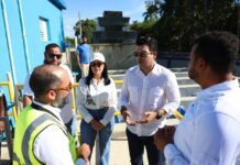 Wellington Arnaud anuncia que en diciembre se comenzará a probar el nuevo acueducto de Monción