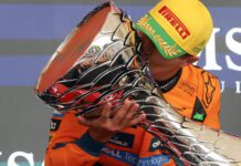 Norris refuerza liderato al ganar en Brasil