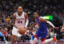 Los Spurs tumban a Denver y acompañarán a Thunder, Lakers y Suns en cuartos de la NBA Cup