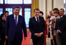 Macron pide en China una “nueva vía de reequilibrio” en los lazos entre Pekín y Europa
