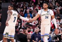 Giannis da un respiro a los Bucks, los Jazz asaltan San Antonio y pelea en Nueva Orleans