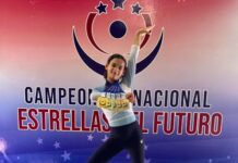 Coral Caamaño se corona campeona nacional de gimnasia con 5 medallas de oro