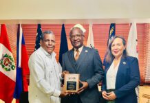 Reconocen a Ulrick Gaillard por 28 años de entrega humanitaria en RD