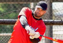 José Marmolejos, un bateador determinante en la postemporada del béisbol dominicano