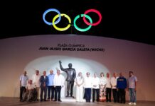 Fundación Juan Ulises García Saleta, inaugura plaza olímpica en honor al padre del olimpismo