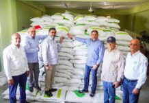 Gobierno entrega 21,300 quintales de fertilizantes, por valor de RD$46.4 MM a productores para rehabilitar plantaciones de café y musáceas