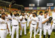 Águilas Cibaeñas blanquean a Leones y clasifican al Round Robin