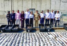 Interior y Policía, junto con Metaldom, destruyen armas de fuego incautadas