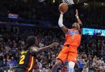 Los Thunder ganan con 39 de Shai, los Spurs caen de la nube y Jokic se va lesionado