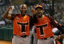 Bryan de la Cruz dispara jonrón con bases llenas y Toros blanquean a Estrellas 7-0