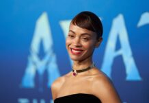 Zoe Saldaña se identifica con el rol de Neytiri “en la pasión por las raíces familiares”