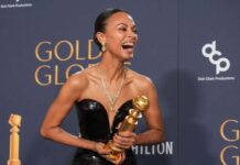 Zoé Saldaña: “Y qué año tan bonito fue”