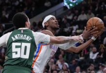 Gilgeous-Alexander roza la perfección y los Knicks dan una paliza histórica a los Nets