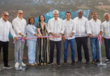 Abinader inaugura planta de tratamiento de aguas residuales, mejora del alcantarillado sanitario, ampliación y habilitación de acueductos en varios municipios de San Juan