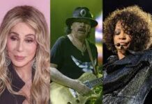 Santana, Cher y Whitney Houston, entre los homenajeados al Mérito Especial de los Grammy