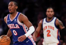 76ers dejan en evidencia a los Knicks, los Mavs frenan a Houston y los Heat se estrellan