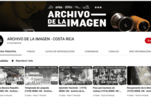 Memoria audiovisual costarricense a través del Archivo de la Imagen del Centro de Cine en YouTube