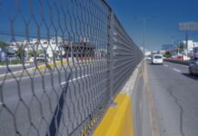 Obras Públicas realizará trabajos de reparación de barandas en pasos a desnivel de la 27 de Febrero