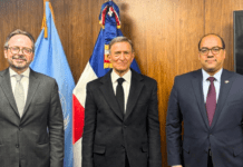Canciller dominicano se reúne en Nueva York con representantes de la ONU y la Fuerza de Supresión de Bandas para Haití