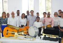 Cultura inicia en La Romana programa de donación de instrumentos para fortalecer la formación artística comunitaria