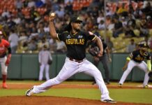 De la Cruz y Taveras protagonizan triunfo de Águilas sobre Leones