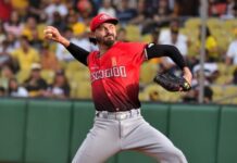 Conner Greene lanza en grande y los Leones del Escogido derrotan a las Águilas Cibaeñas