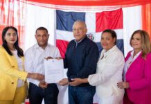 Gobierno entrega más de 85 millones para construcción de obras en Azua