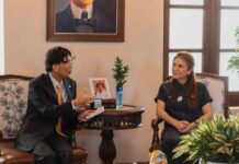 Gobierno de Japón invita oficialmente a Carolina Mejía a visitar su país