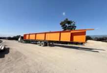 MOPC coordina traslado de estructuras metálicas para avance de la Circunvalación de Navarrete