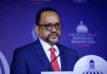 Peralta Romero, ministro de Justicia, y Subero Isa, consultor jurídico del Poder Ejecutivo